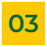 A yellow square with the green number 03 centered inside, representing Sunny Side Roof Rejuvenate—your trusted Florida roofing experts.